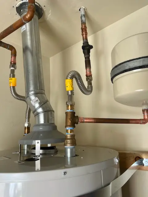 Water heater installation and plumbing repair in Bridgton